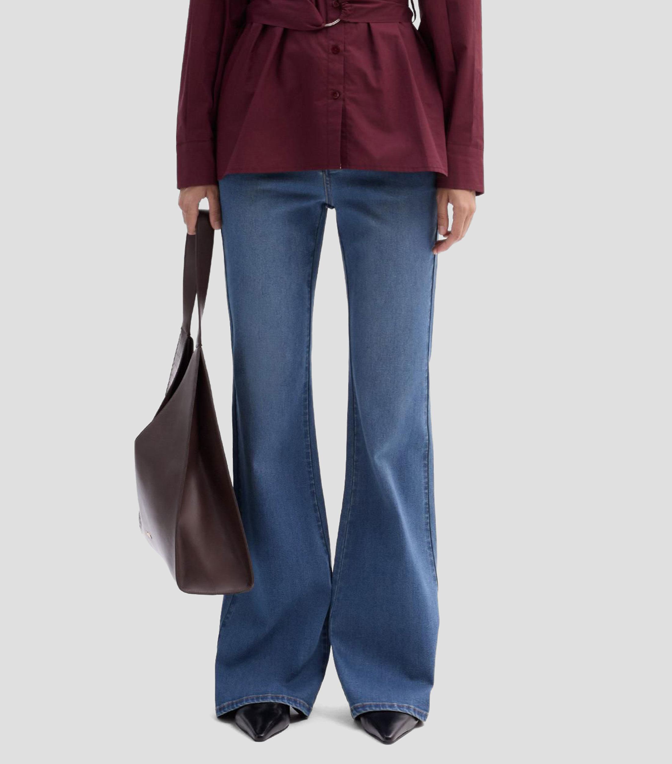 Jeans Acampanado Mujer
